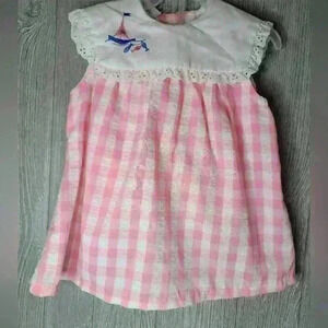 1970s vintage Wonderalls matching set. Top and bloomers size 4t.